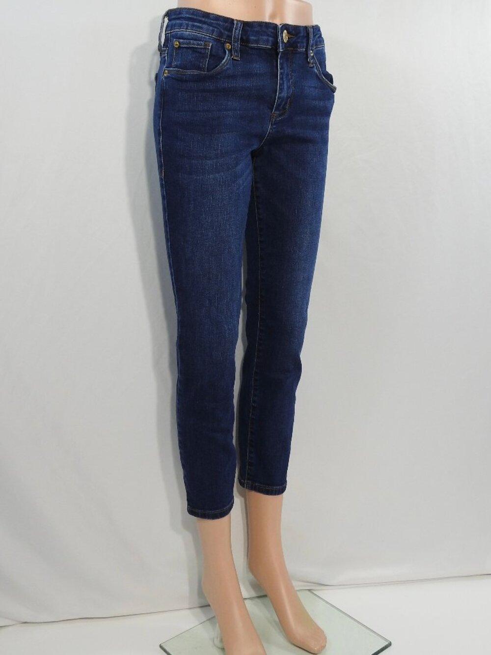STS Blue 28 Short Dark Blue Jeans Ankle Skinny Denim Womens 24.5" Inseam